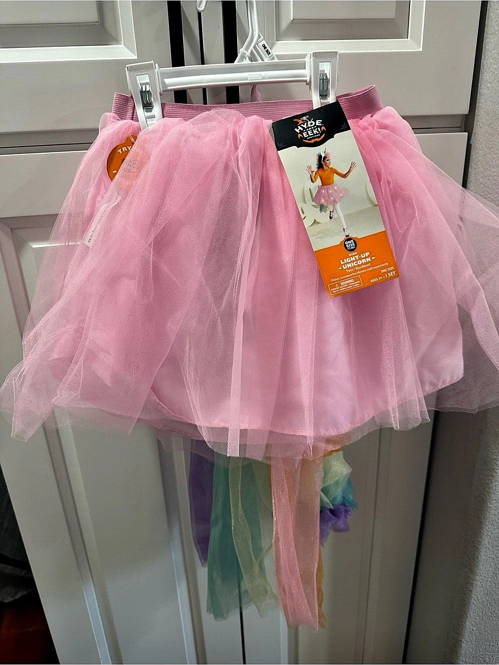 Hyde And EEK! Boutique Light-Up Unicorn Tutu & Headband Set Pink Costume